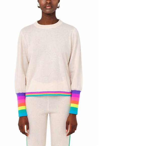 Brodie Cashmere Sweaters Nwt Brodie Cashmere Cashmere Rainbow